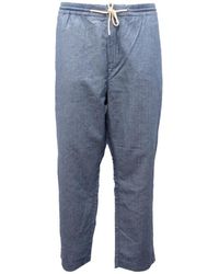 Scotch & Soda - Katoen/Linnen Broek Regular Tapered Fit - Lyst