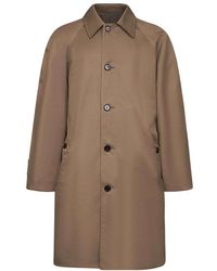 Burberry - Omkeerbare Katoenen Jas Met Chevron Design - Lyst
