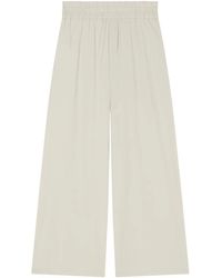 ARMANI EXCHANGE - Wide Trousers - Lyst