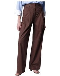 Thelatest - Wide Trousers - Lyst