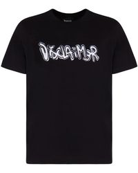 DISCLAIMER - Tops ,Wit ,Katoen Urban Jersey Shirt - Lyst