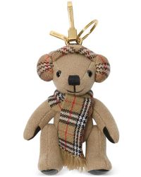 Burberry - Keyrings Neutral - Lyst