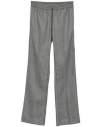Ermanno Scervino - Broeken ,Grijs ,Leer 09797 Pantalone - Lyst