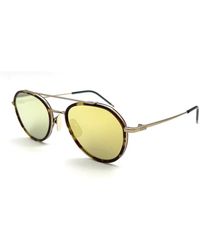 Thom Browne - Stilvolle schwarze lederbrieftasche thom e - Lyst