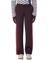 Wales Bonner - Broeken ,Bruin ,Polyester Tide Track Pants - Lyst