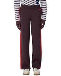 Wales Bonner - Broeken ,Bruin ,Polyester Tide Track Pants - Lyst