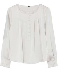 GUSTAV - Overhemden ,Wit ,Top Lange Mouw 60649 Lisette - Lyst