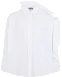 The Attico - Overhemden ,Wit ,Blouses Shirts - Lyst
