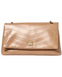 Twinset - Schultertasche Mit Seildetail - Lyst