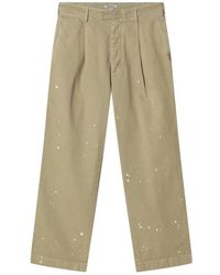 AURALEE - Straight Trousers - Lyst