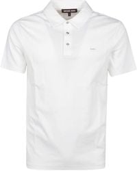 Michael Kors - Short Sleeve Sleek Polo Shirt - Lyst