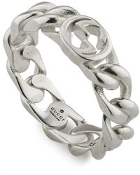 Gucci - Interlocking Ring - Lyst