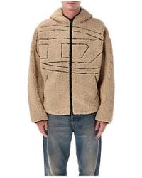 DIESEL - Faux Fur & Shearling Jackets - Lyst