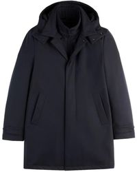 Fay - New Morning Travel Coat - Lyst