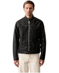 KARL LAGERFELD - Biker Jacket - Lyst