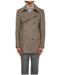 HUGO - Double-Breasted Coats - Lyst