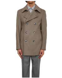 HUGO - Jassen ,Groen ,Wol H-Hyde-254 Coat - Lyst