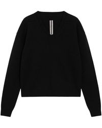 Rick Owens - V-Neck Knitwear - Lyst