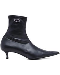 DIESEL - Shoes > boots > heeled boots - Lyst