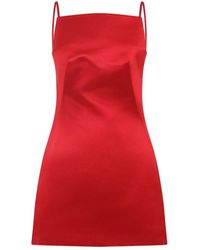 Givenchy - Fitted Spaghetti Strap Silk Dress - Lyst