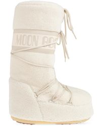 Moon Boot - Schoenen ,Polyester Mb Icon Fleece Snow Boots - Lyst