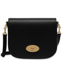 Mulberry - Tassen ,Zwart ,Leer Kleine Darley Satchel, Zwart Leer - Lyst