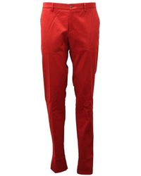 Etro - Slim Fit Dunkle Baumwollhose - Lyst