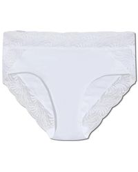 Hanro - Ondergoed ,Wit ,Katoen Briefs Vreugde - Lyst