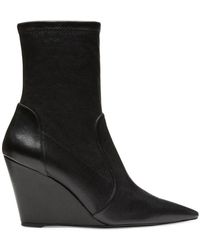 Stuart Weitzman - Stuart Wedge 85 Sock Bootie - Lyst