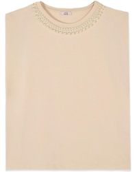 Oltre - Sleeveless Tops - Lyst