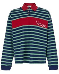 Versace - Tops ,Veelkleurig ,Polo Shirts - Lyst