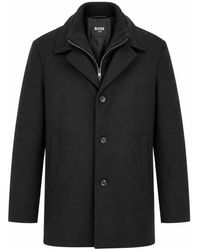 BOSS - Single-Breasted Coats - Lyst