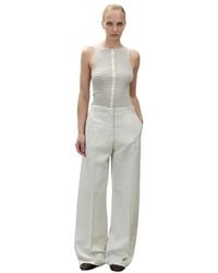 Alysi - Wide Trousers - Lyst
