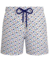 Vilebrequin - Moorea "Micro Ronde Des Tortues" Zwemshort - Lyst
