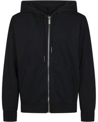 44 Label Group - Felpa Cappuccio E Zip - Lyst