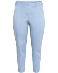 Kaffe - Kcleana Chino 7/8 Pants - Lyst