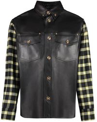 Versace - Leather Jackets - Lyst