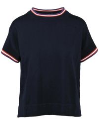 Alpha Studio - Round-Neck Knitwear - Lyst