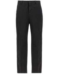 Cellar Door - Broeken ,Zwart ,Katoen Nuv Pants - Lyst