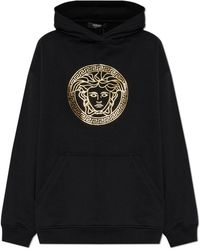 Versace - Oversized Hoodie - Lyst