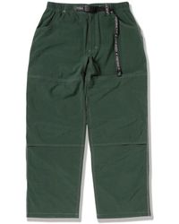 Gramicci - Broeken ,Groen ,Nylon Groene Dubbele Knie Nylon Broek - Lyst