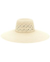 Maison Michel - Accessoires ,Blanche Hat - Lyst