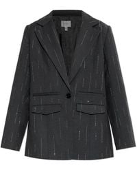Gestuz - Jassen ,Grijs ,Leer Gzadria Blazer - Lyst