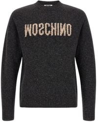 Moschino - Round-Neck Knitwear - Lyst