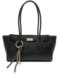 Michael Kors - Schwarze Leder Shopper Tasche - Lyst