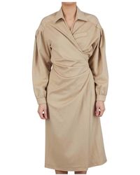 Kiton - Wrap Dresses - Lyst