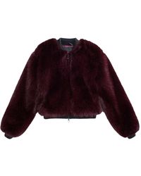 Desigual - Faux Fur & Shearling Jackets - Lyst