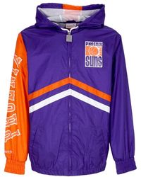 Mitchell & Ness - Fitness ,Paars ,Polyester Nba Onweerstaanbare Windbreaker Paars - Lyst