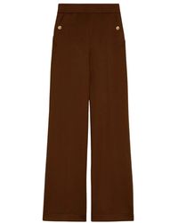 Pennyblack - Broeken ,Bruin ,Wijde Broek - Lyst