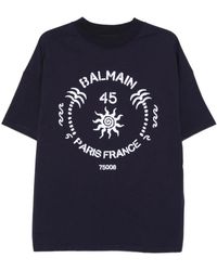 Balmain - T-Shirts En Polo's - Lyst